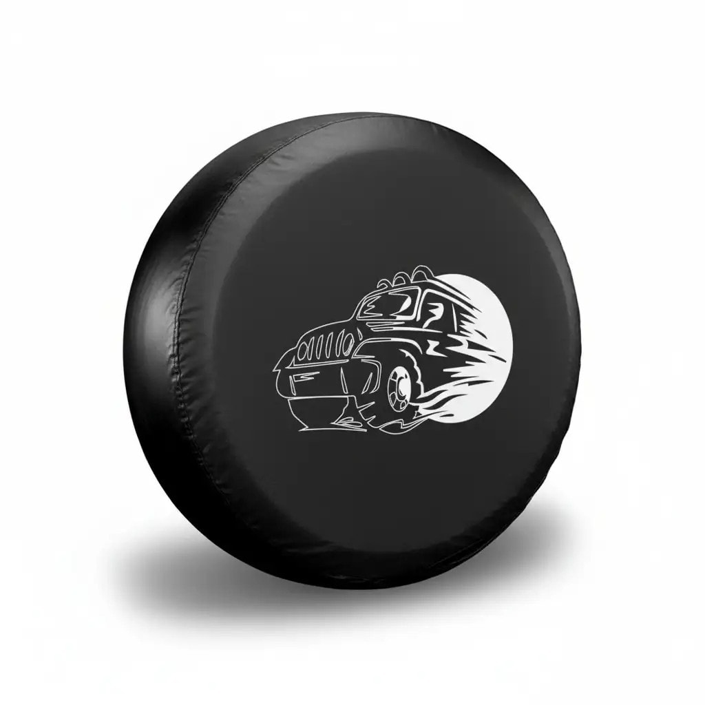 SUV Vehicle Designed Spare Wheel Tire Cover